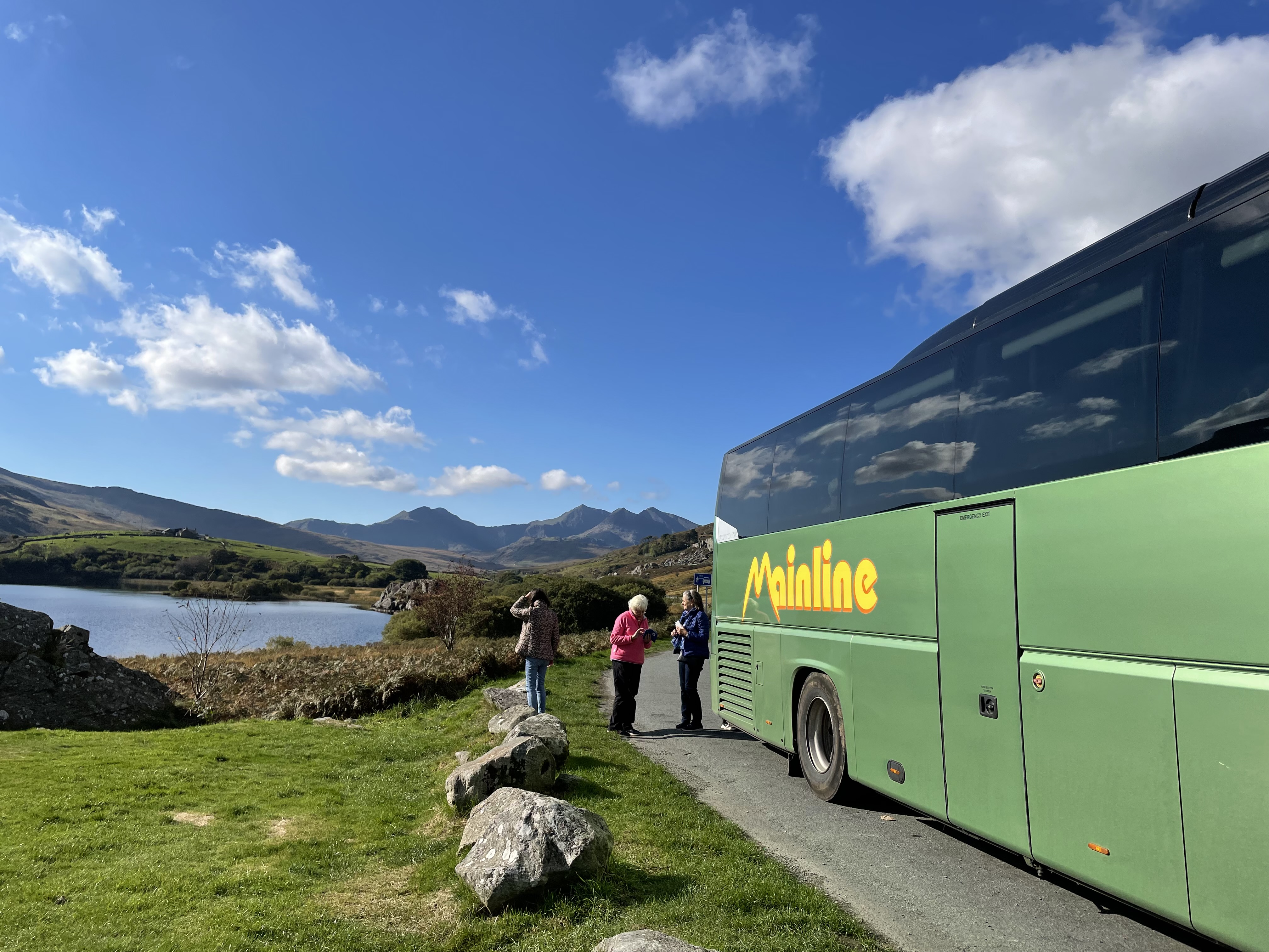 Photo stop of Yr Wyddfa Snowdon